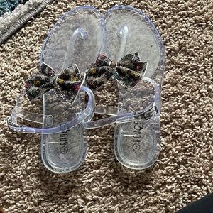Clear Jelly Sandals!